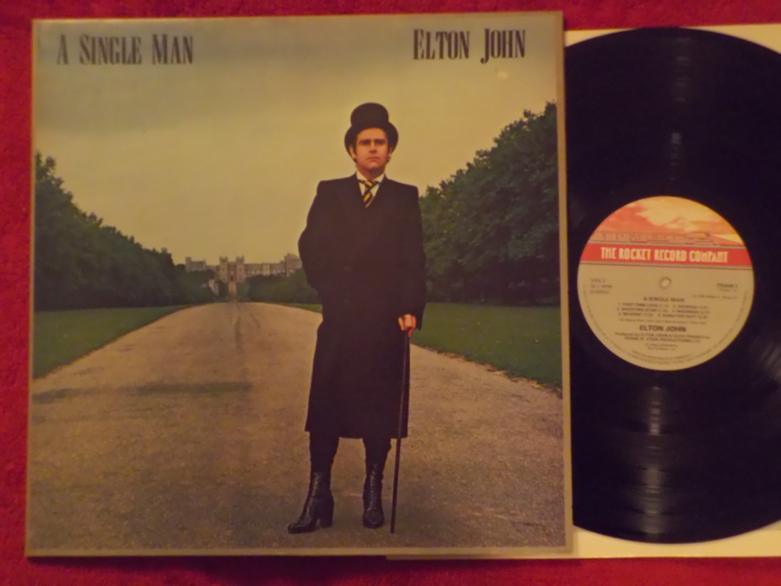 Elton John – A Single Man (LP, TRAIN 1)