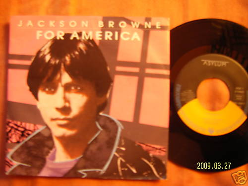 Jackson Browne – For America / Till I go down | 7″-Single, 1986
