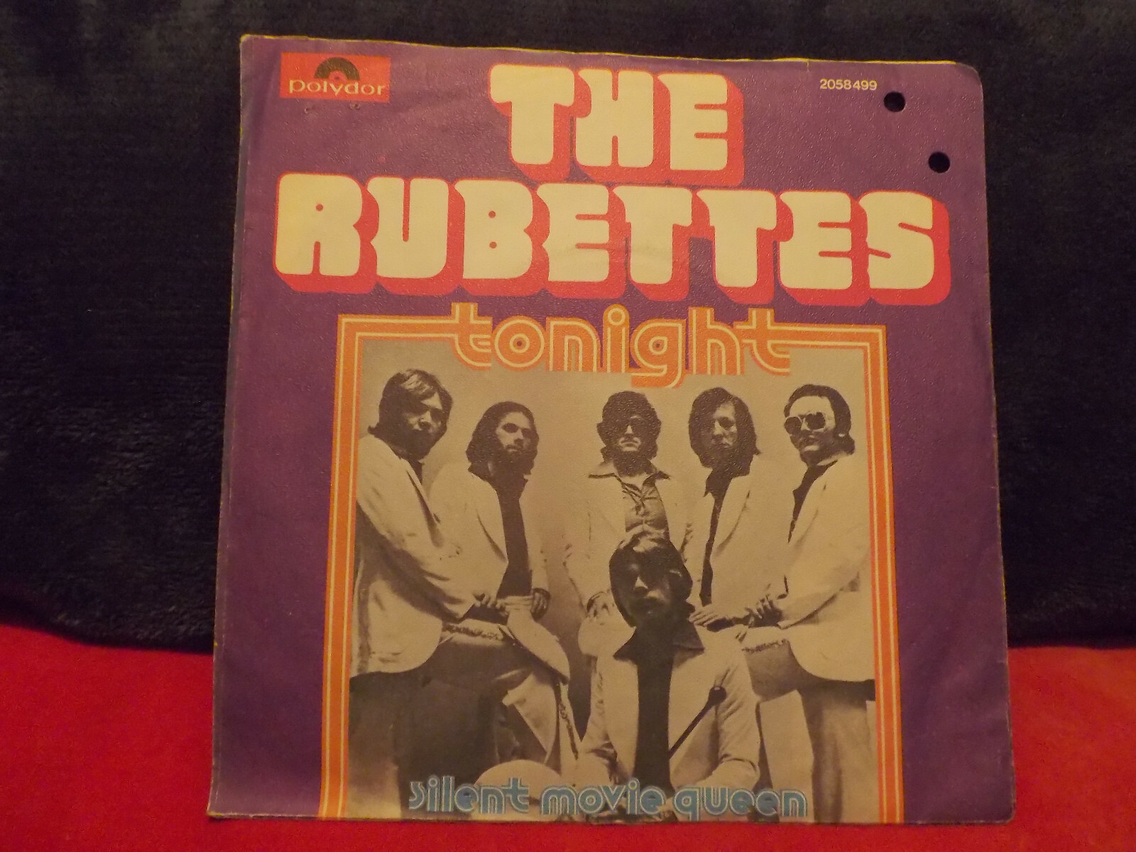 The Rubettes – Tonight / Silent Movie Queen (Polydor, 7″-Single), Bild 2