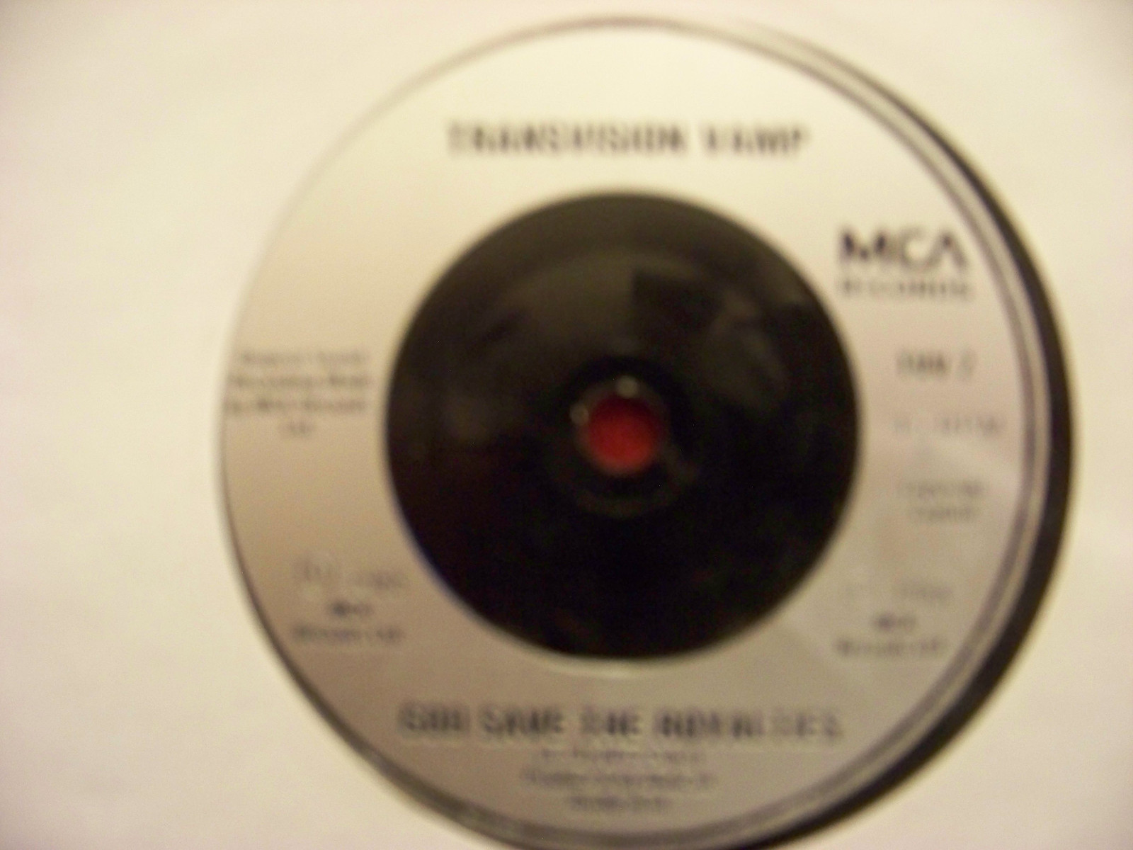 Transvision Vamp – Tell That Girl to Shut Up / God Save the Royalties (Single), Bild 2
