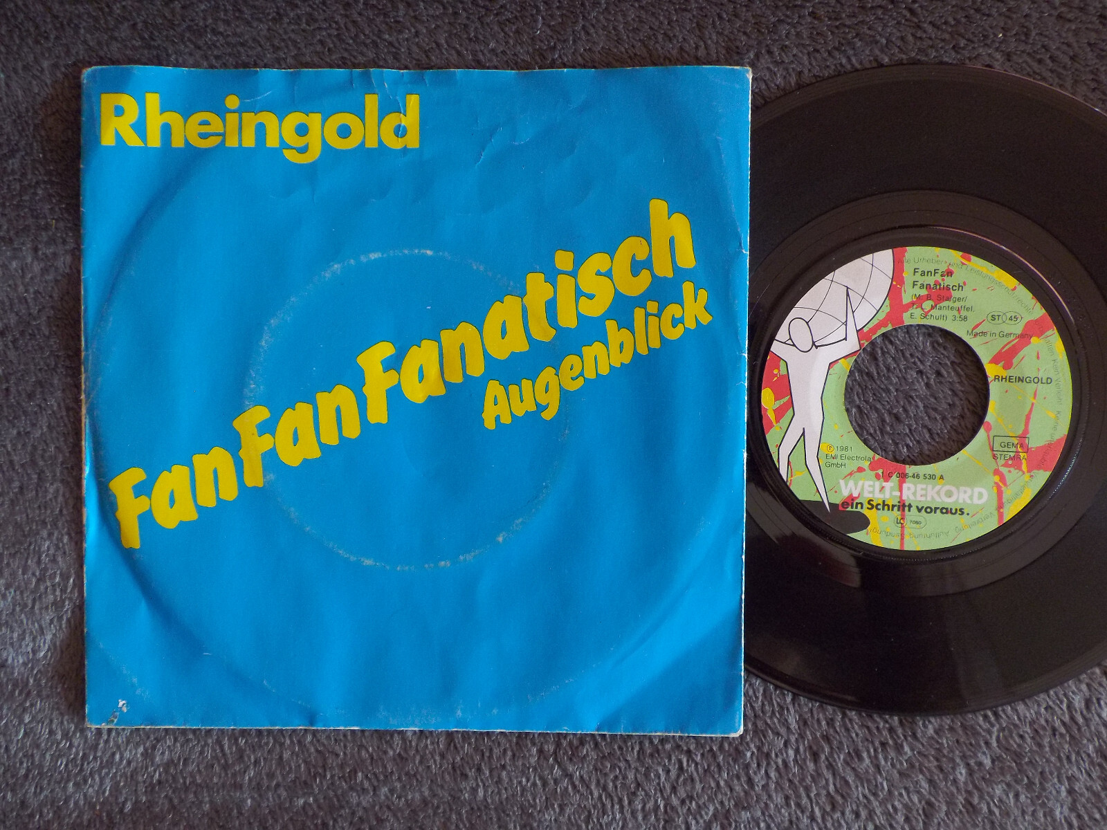 Rheingold – FanFanFanatisch / Augenblick | 7″ Single