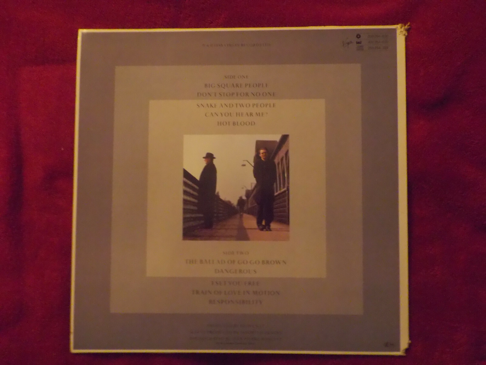 Heaven 17 – Teddy Bear, Duke & Psycho | LP, Virgin Records, 1988, Bild 2