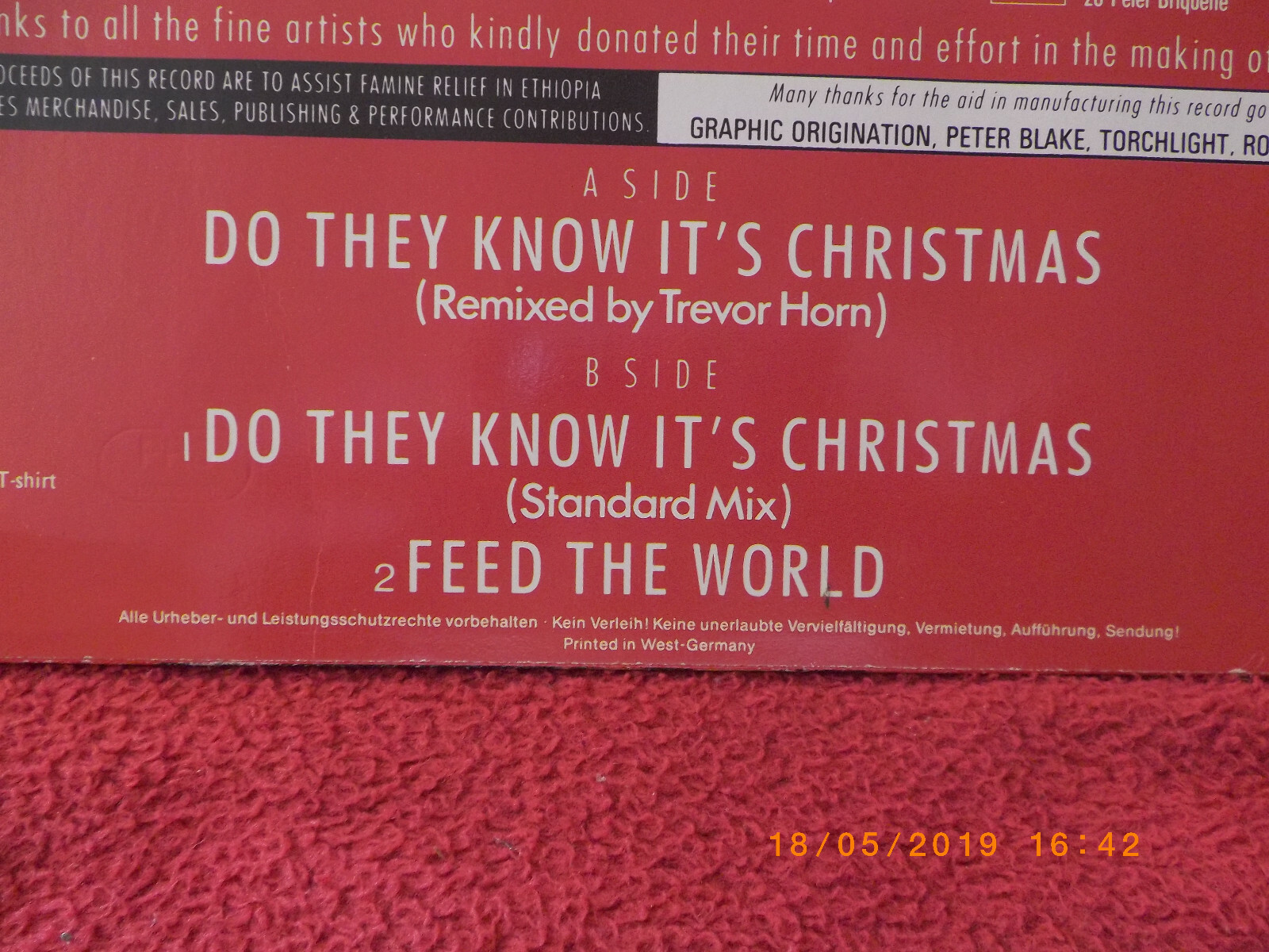 Band Aid – Do They Know It’s Christmas? (2 Versionen), Maxi-Single, Bild 3