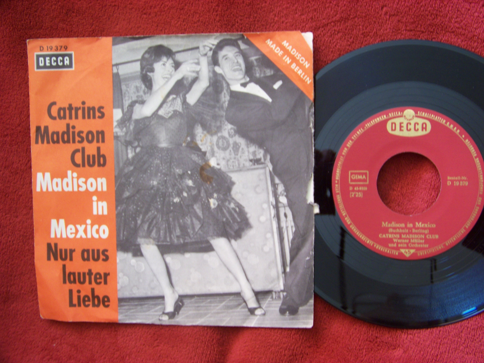 Caterina Valente – Madison in Mexiko / Nur aus lauter Liebe