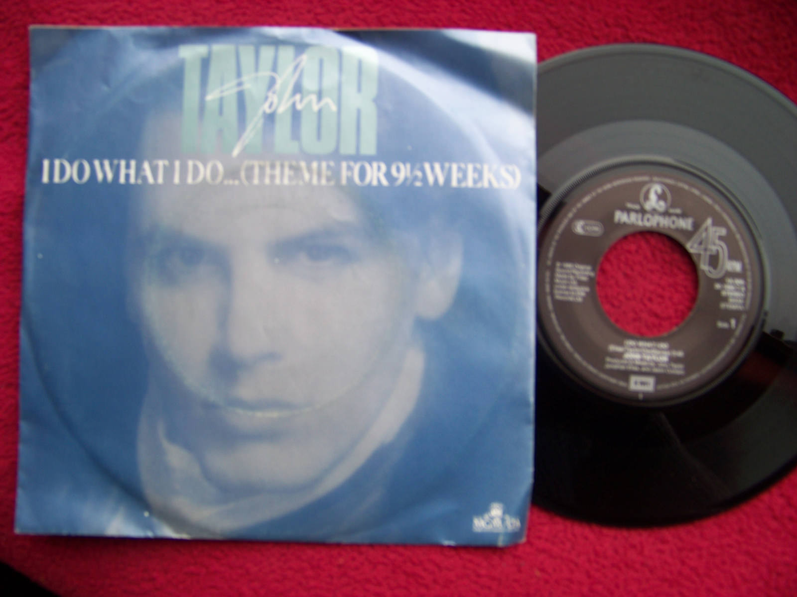 John Taylor – I do what I do / Jazz – Parlophone Records, 7″ Single, 1986