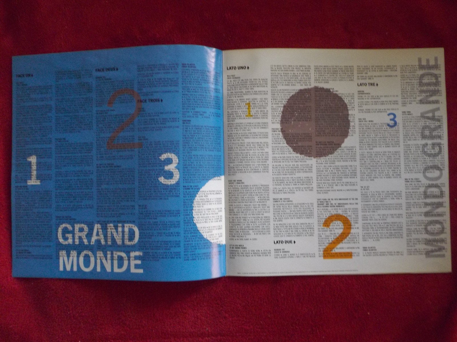 Joe Jackson – Big World (Doppel-LP, A&M Records, Deutschland 1986), Bild 2