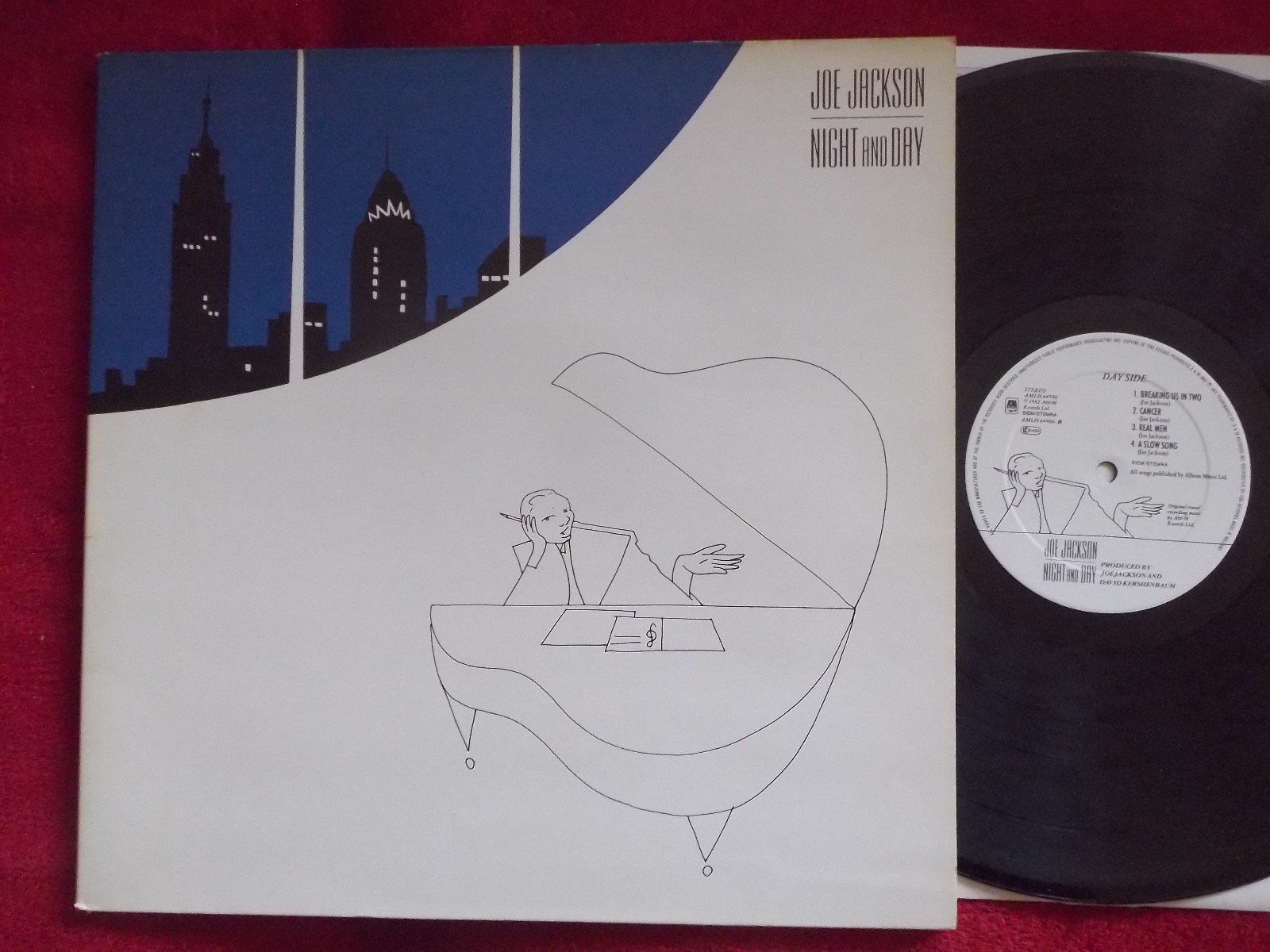 Joe Jackson – Night and Day (A&M Records, AMLH 64906, Niederlande, 1982)