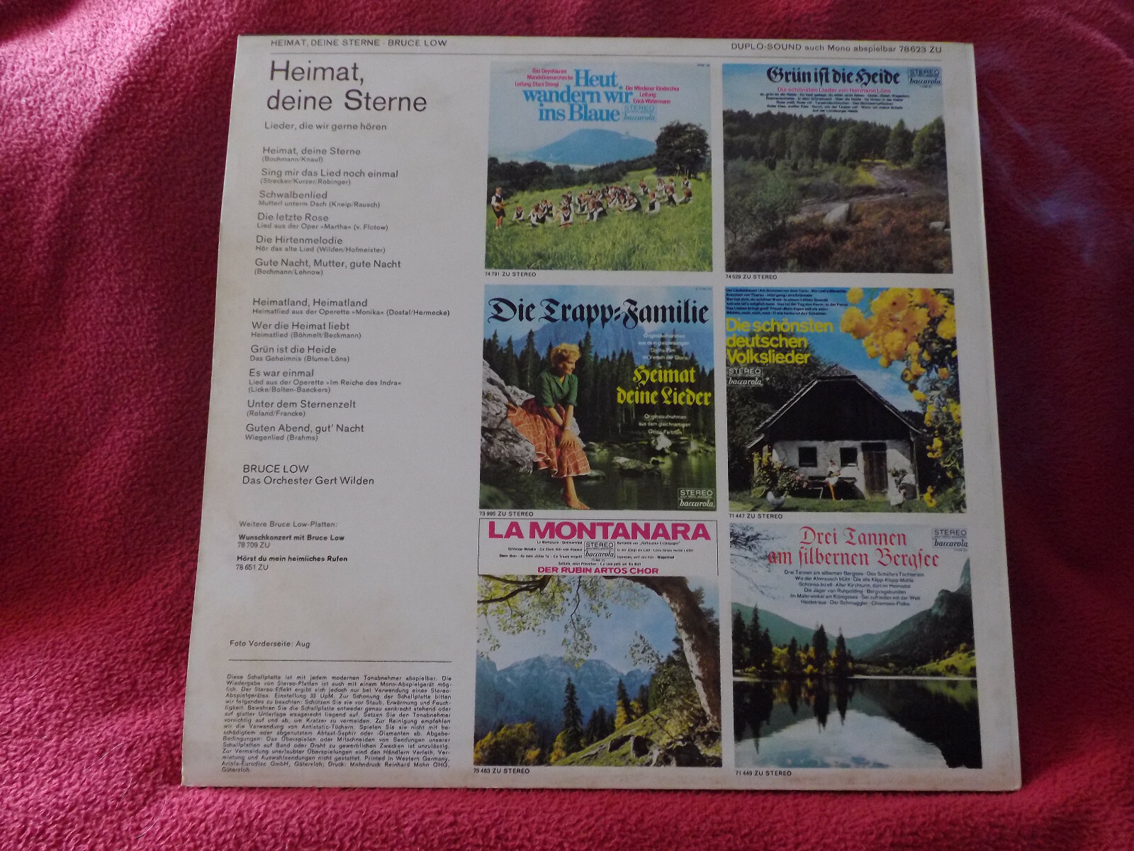 Bruce Low – Heimat deine Sterne (LP), Bild 2