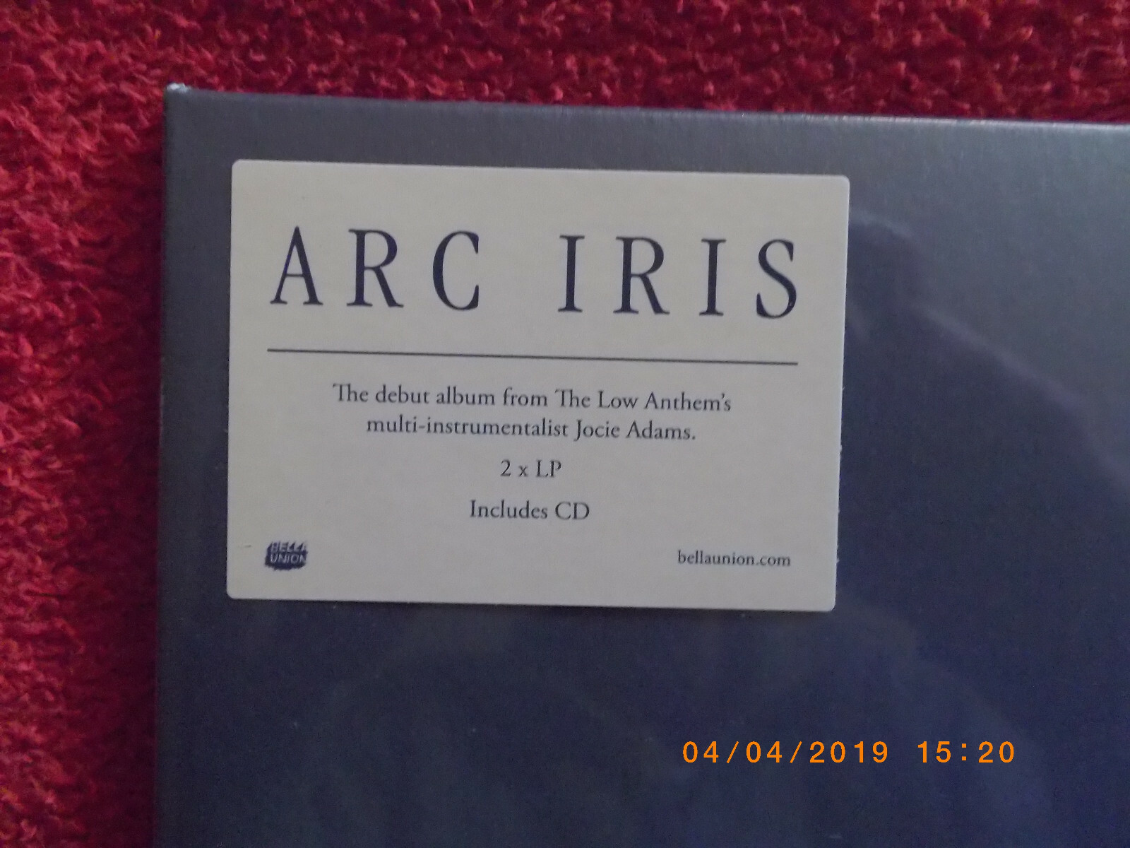 Arc Iris – Arc Iris (Doppel-LP + CD, Bella Union, 2014), Bild 2