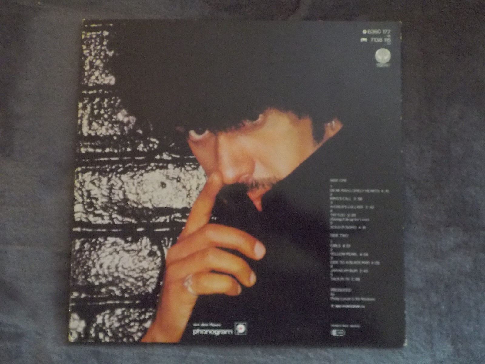 Philip Lynott – Solo in Soho (Vertigo, 1980), Bild 4