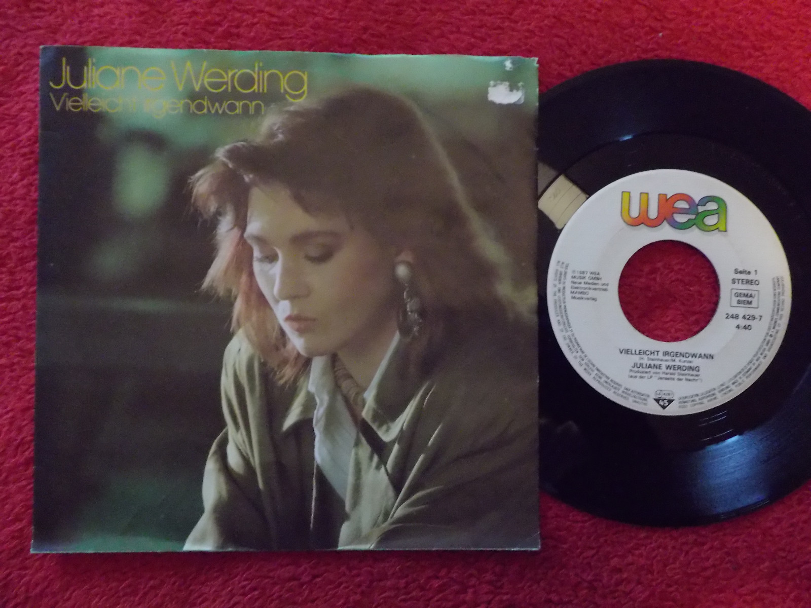 Juliane Werding – Vielleicht irgendwann / Hab´ keine Angst mein Kind (Single)