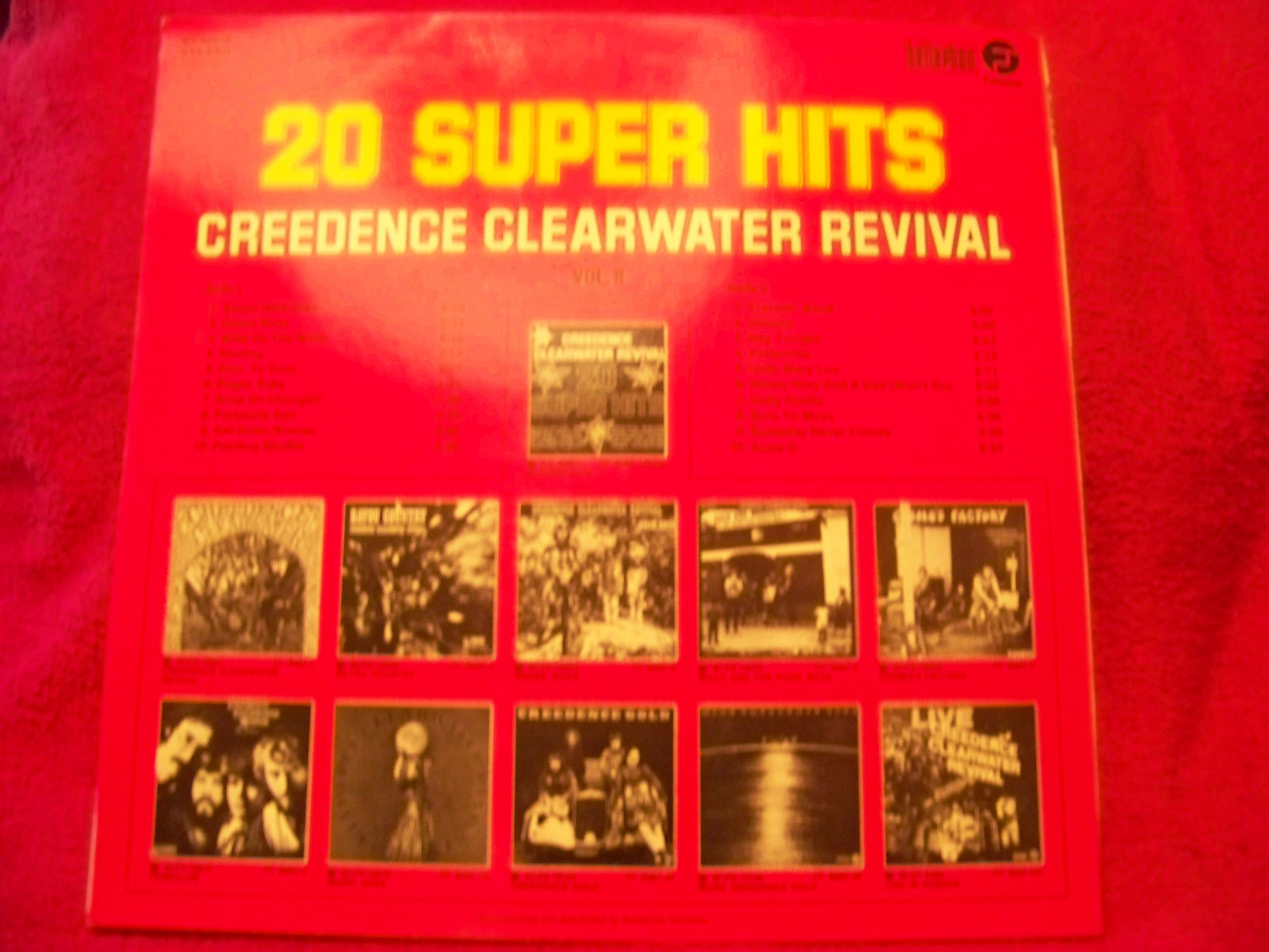 Creedence Clearwater Revival – 20 Super Hits Vol. II | Bellaphon LP, Bild 2