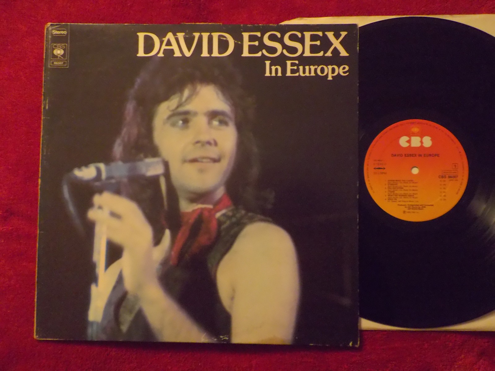 David Essex – In Europe | LP, CBS Records, Niederlande, 1976