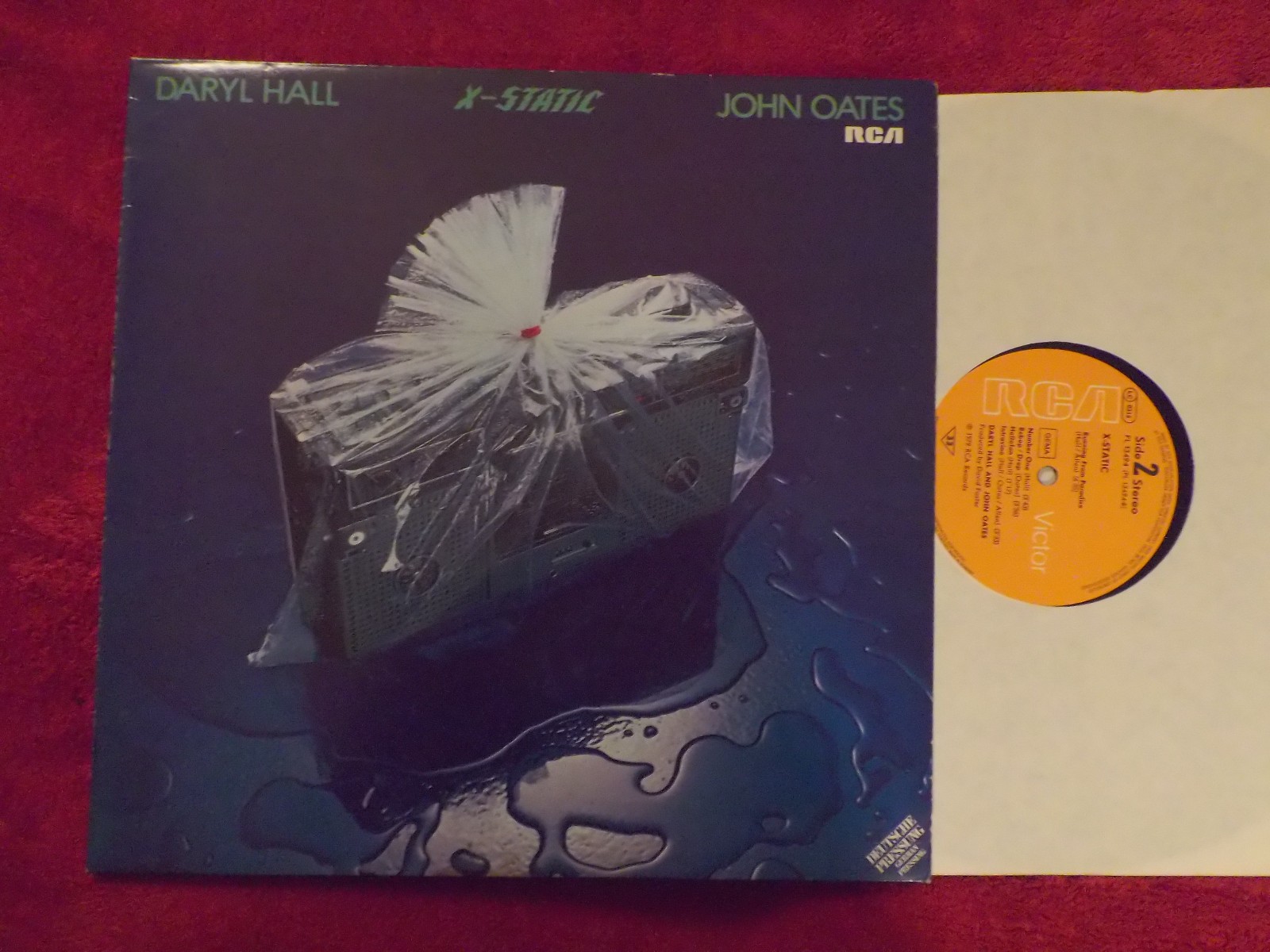 Daryl Hall & John Oates – X-Static | RCA Records PL  13494, LP (1980)
