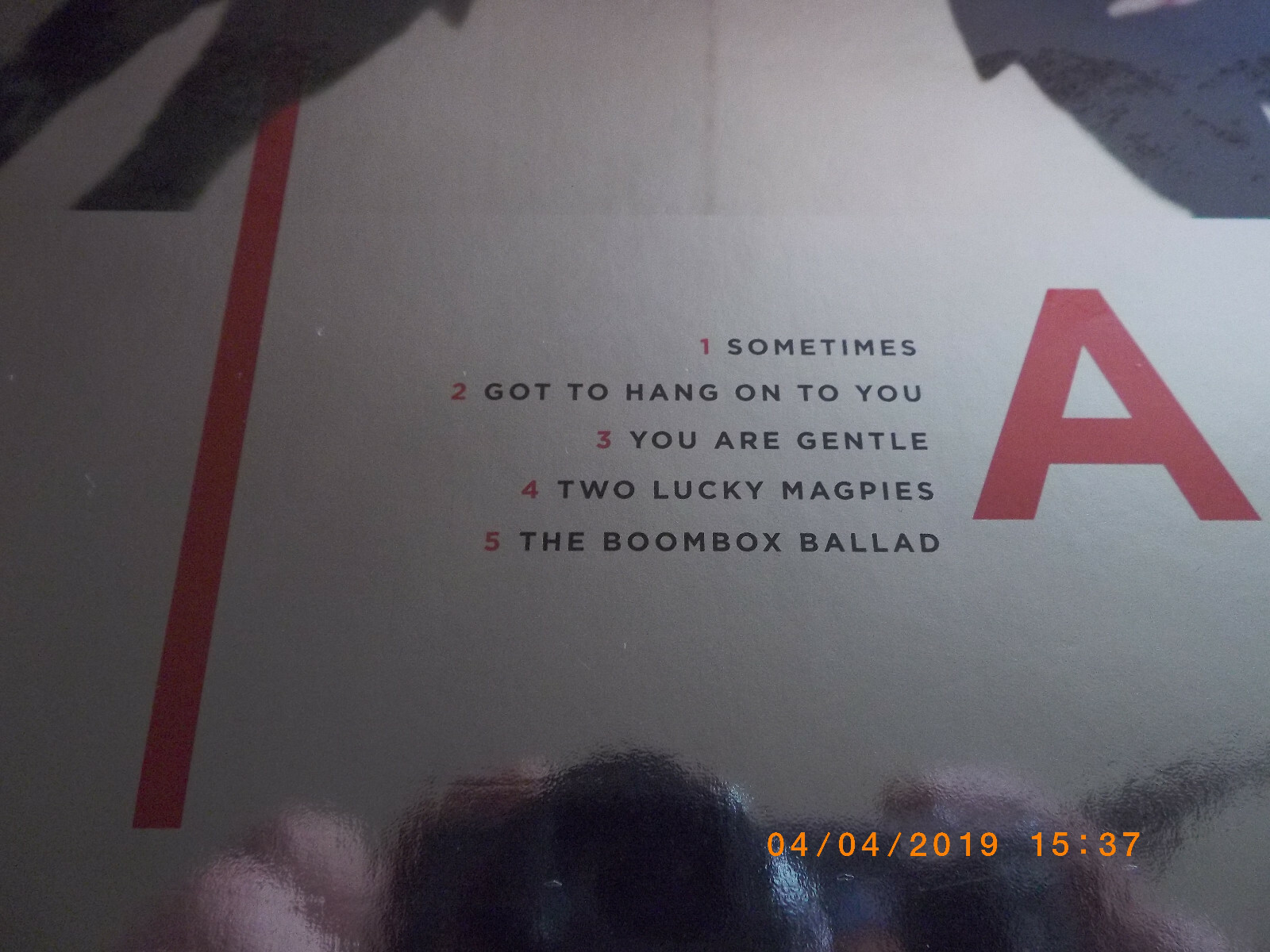 Sweet Baboo – The boombox ballads (LP), Bild 4