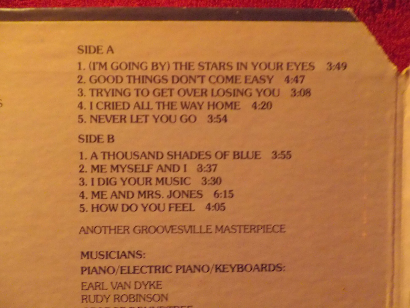 Ron Banks & The Dramatics – The dramatic Jackpot (ABC Records, ABCD-867, US, 1975), Bild 5