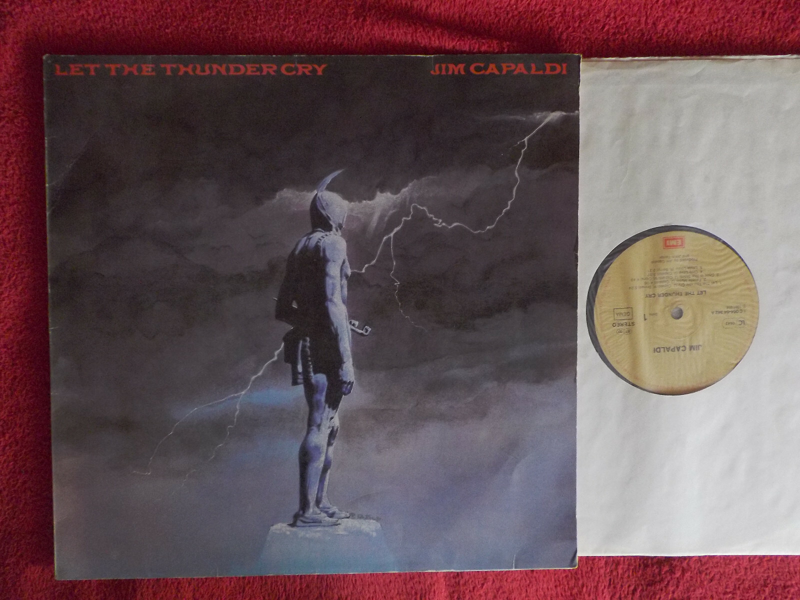 Jim Capaldi – Let the thunder cry (LP, EMI Records, 1981)