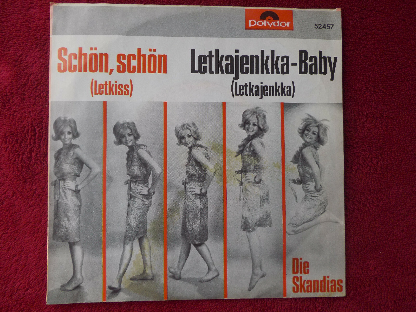 Die Skandias – Schön, schön / Letkajenkka-Baby (Polydor, 52 457), Bild 2
