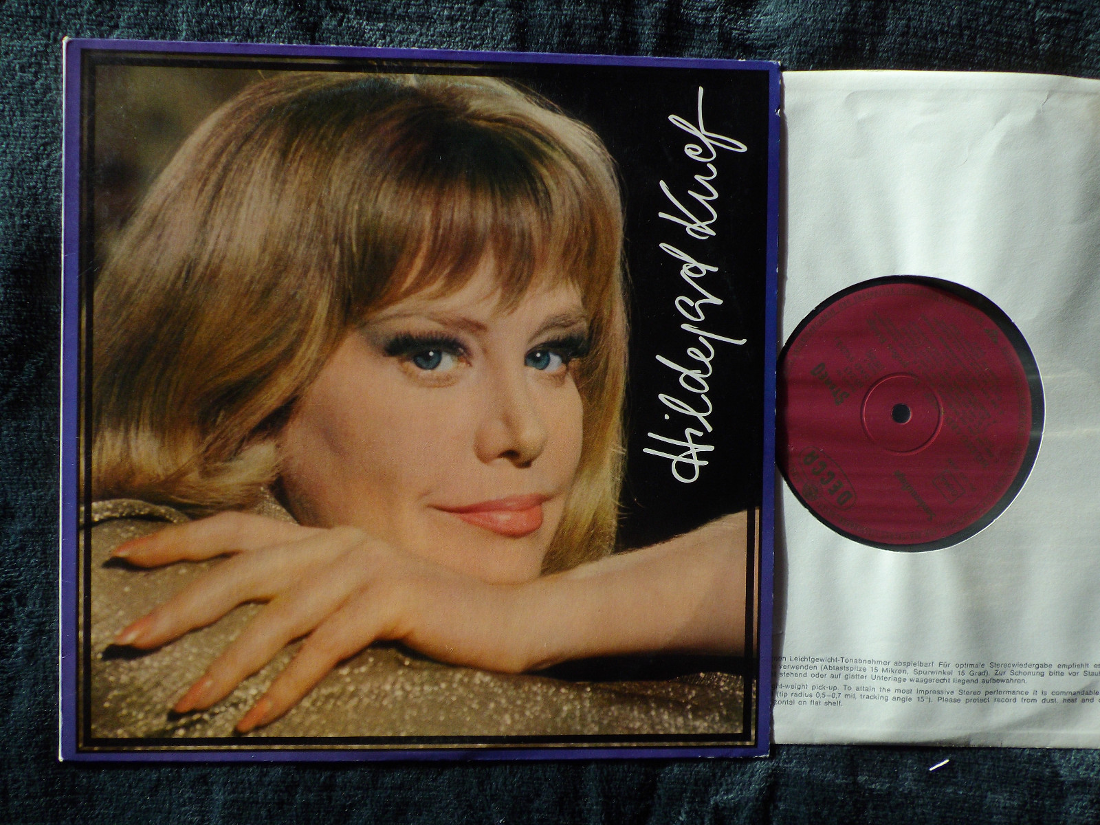 Hildegard Knef – Ihre großen Erfolge | Decca Records, 10-inch-LP