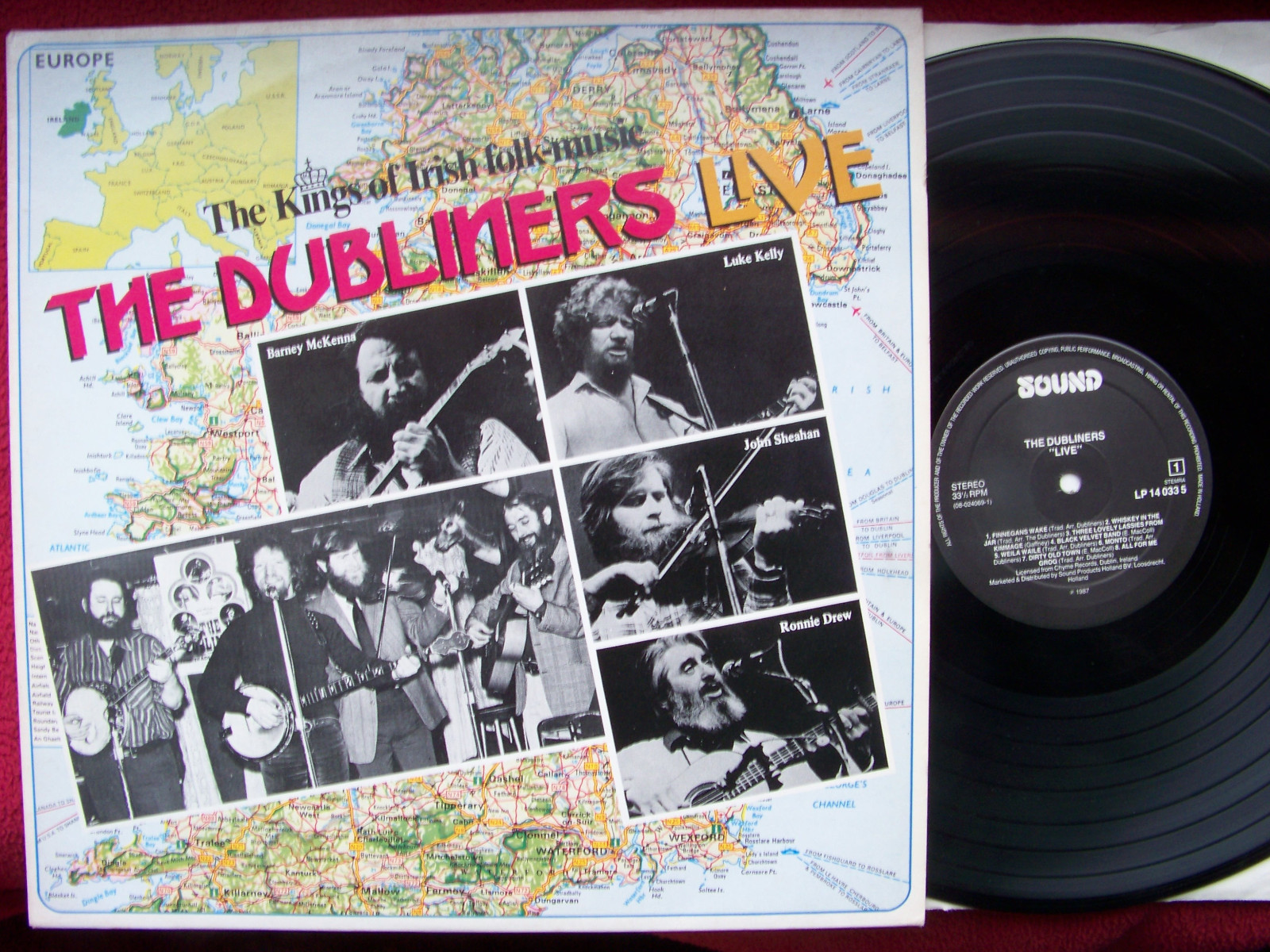 The Dubliners – The Dubliners live (LP, 1987)