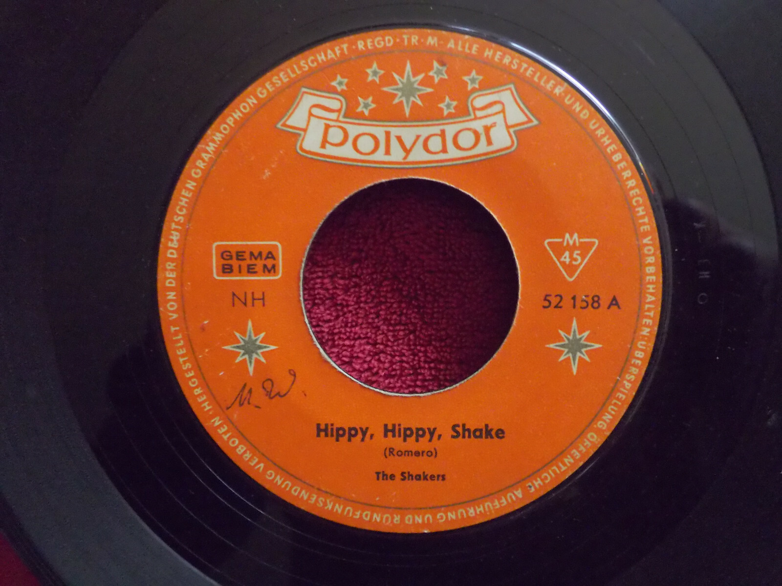 The Shakers – Hippy, hippy, shake / Money | Polydor 52 158