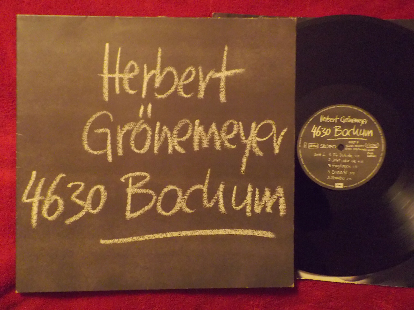 Herbert Grönemeyer – 4630 Bochum (LP)