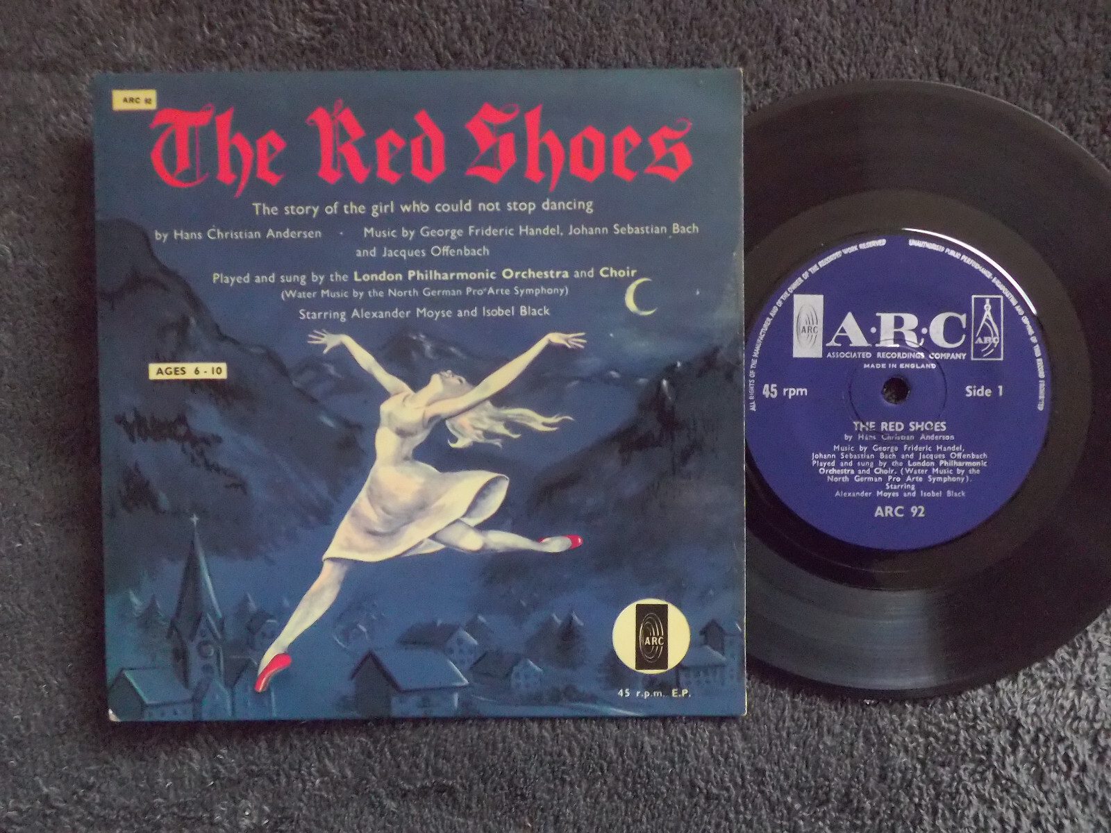 London Philharmonic Orchestra – The red shoes (ARC 92)