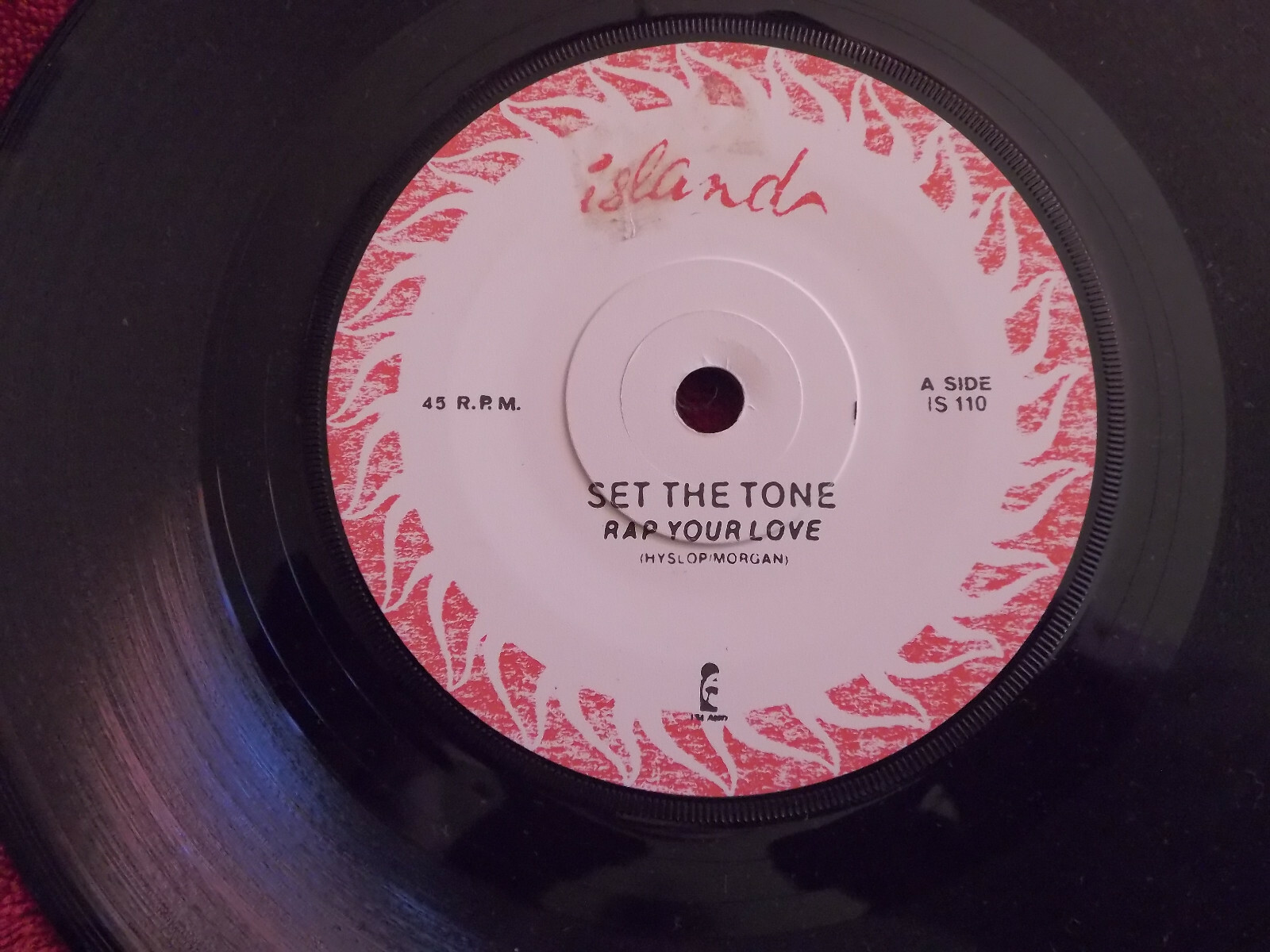 Set the Tone – Rap your love / Surprise (UK-45, 1983)