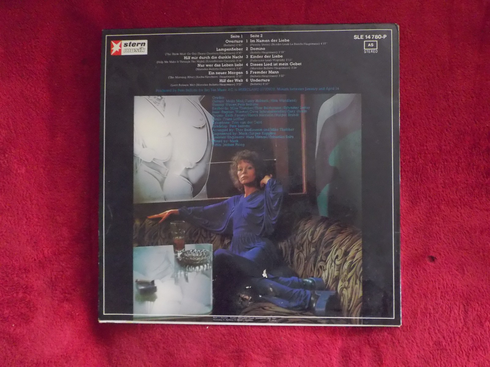 Su Kramer – Lampenfieber (Telefunken LP), Bild 2