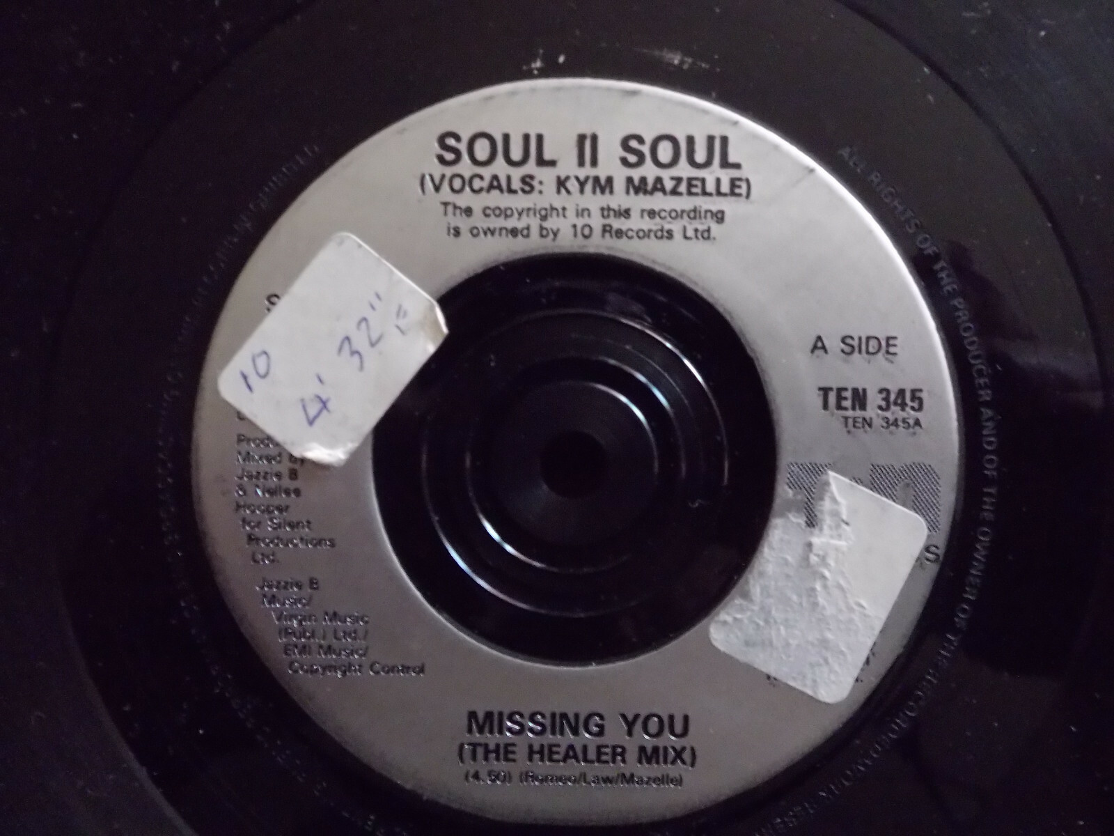 Soul II Soul – Missing You (Single, 1990)