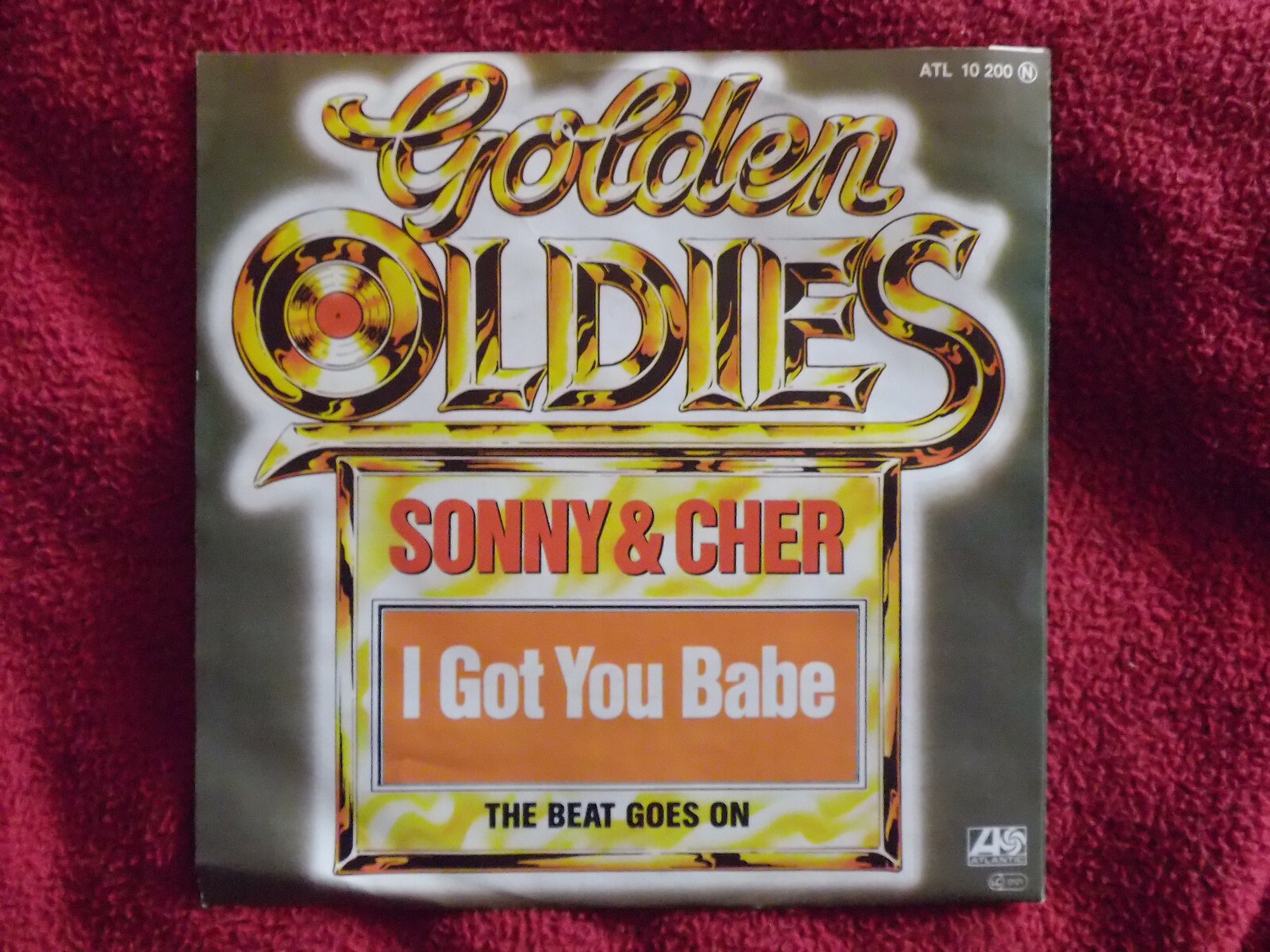 Sonny & Cher – I Got You Babe / The Beat Goes On | Atlantic Records ATL 10 200, Bild 2