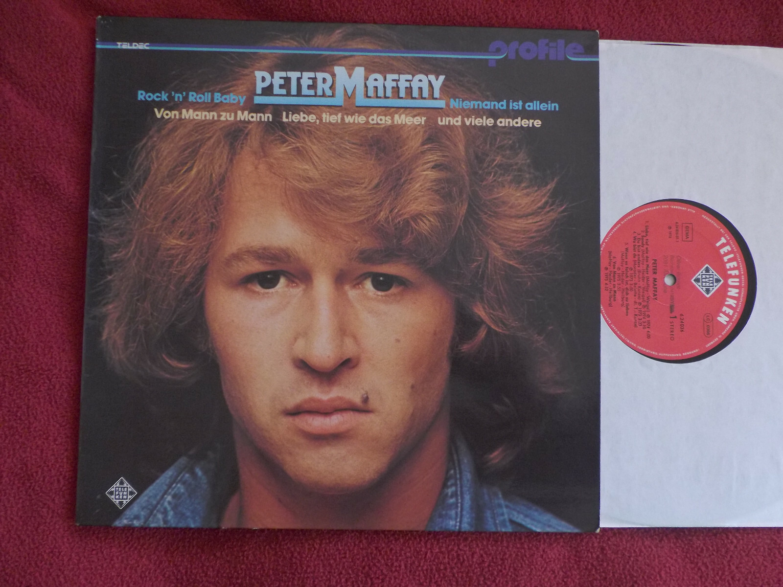 Peter Maffay – Peter Maffay (LP, Telefunken Records, 1976)