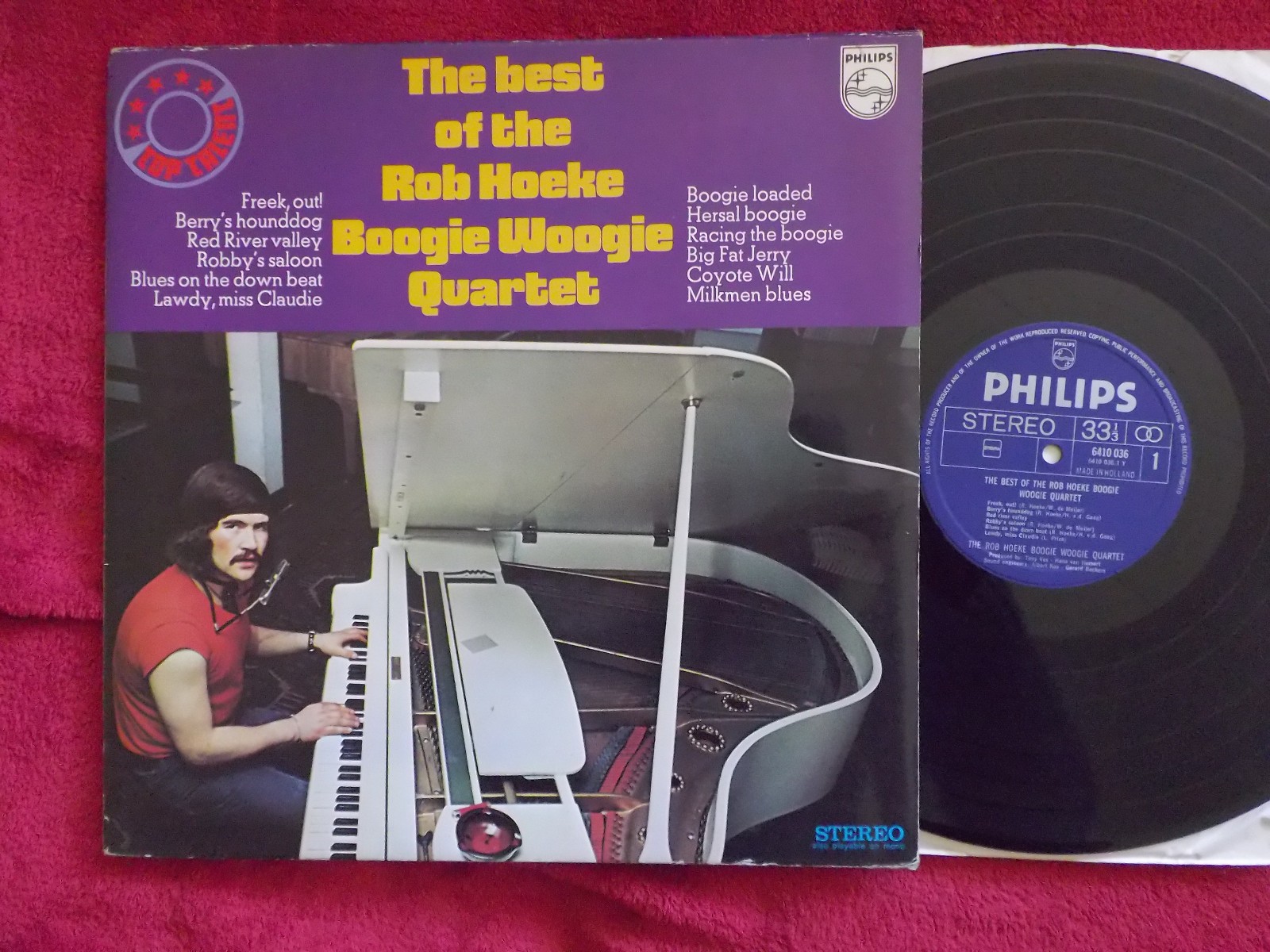 Rob Hoeke – The best of the Rob Hoeke Boogie Woogie Quartet (Philips, 6410 036)