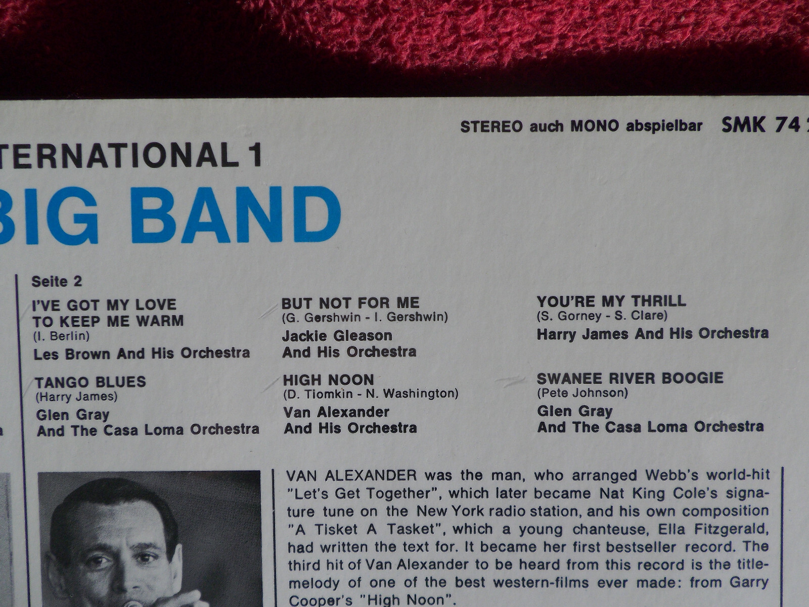 V.A. – Big Band International 1: Swing Big Band | Capitol Records, LP, Bild 5