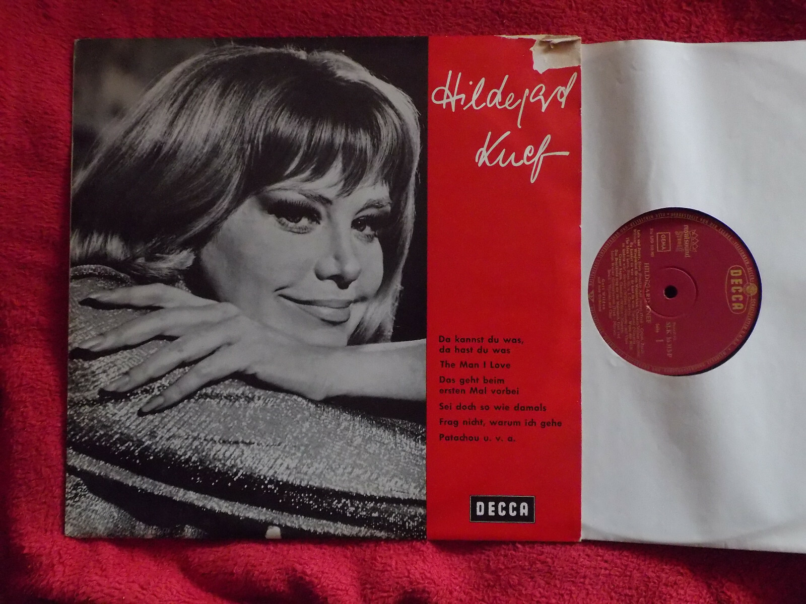 Hildegard Knef – Hildegard Knef | Decca Royal Sound Records, LP