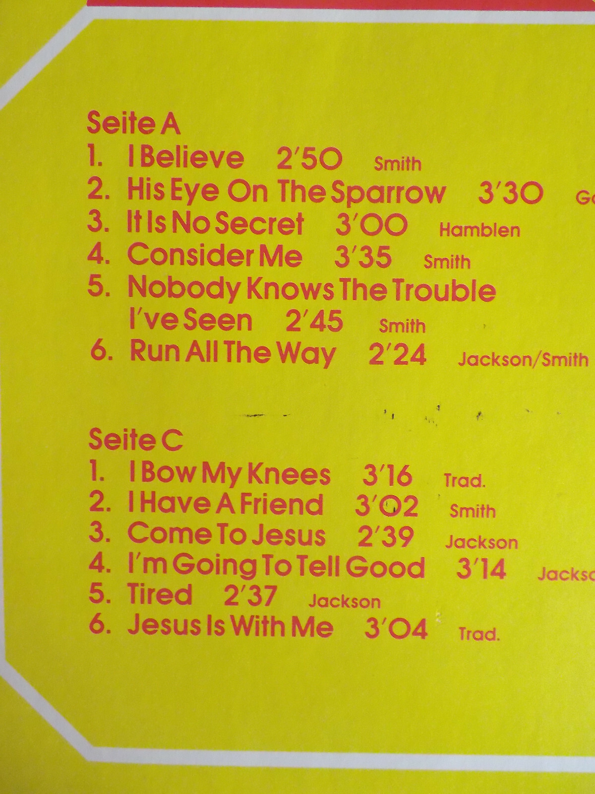 Mahalia Jackson – same (Doppel-LP, Delta Records), Bild 5
