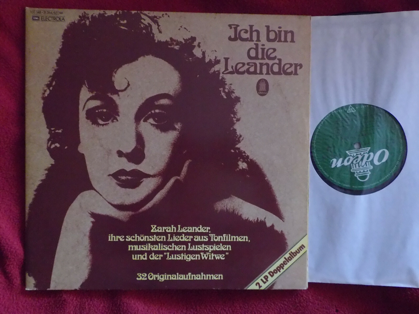 Zarah Leander – Ich bin die Leander | Odeon Records | Doppel-LP