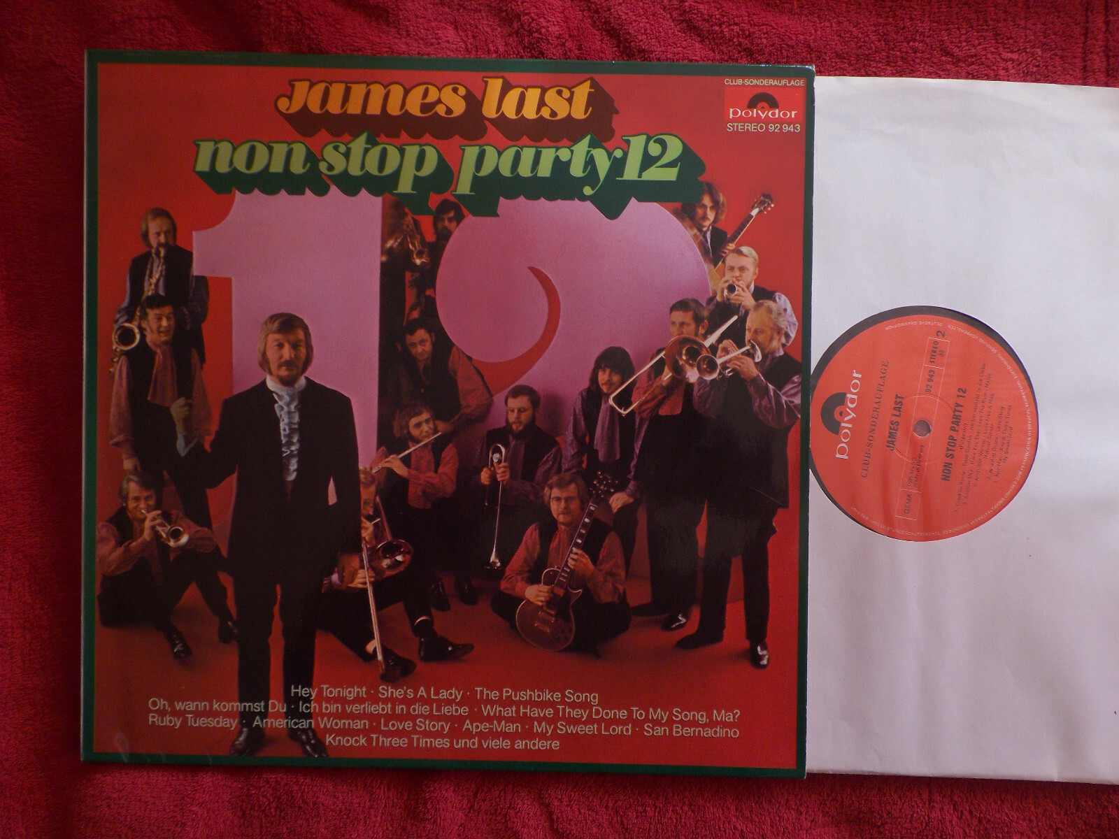 James Last – Non Stop Party 12 (Polydor, 92 943, LP, 1971)