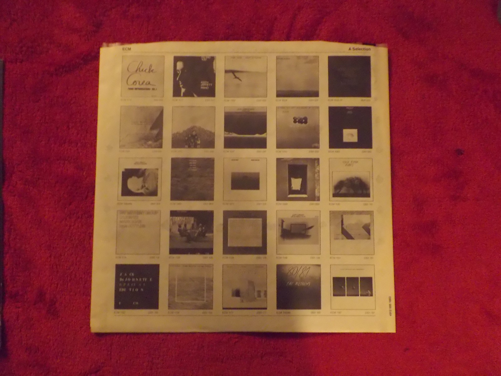 Keith Jarrett – Works | ECM Records ECM 825425-1, LP, Deutschland 1985, Bild 2