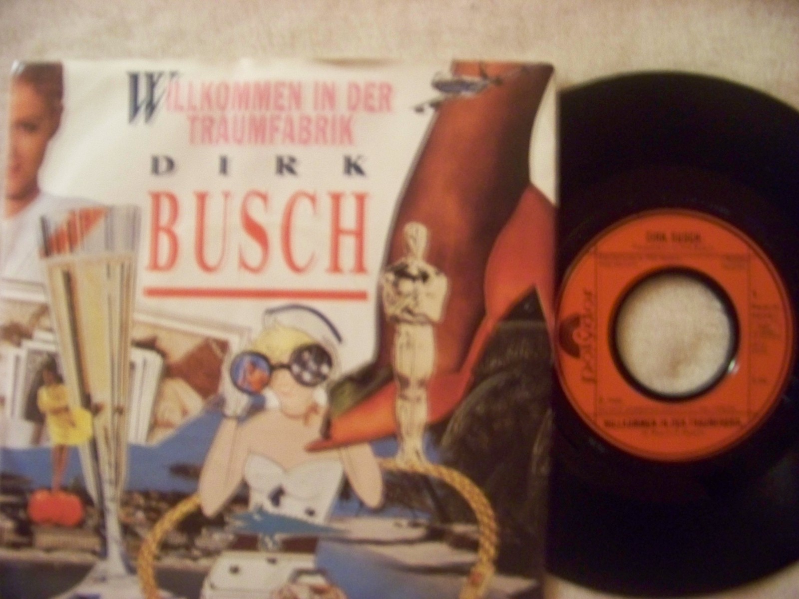 Dirk Busch – Willkommen in der Traumfabrik / Horoskope sind in – Polydor 889 016-7