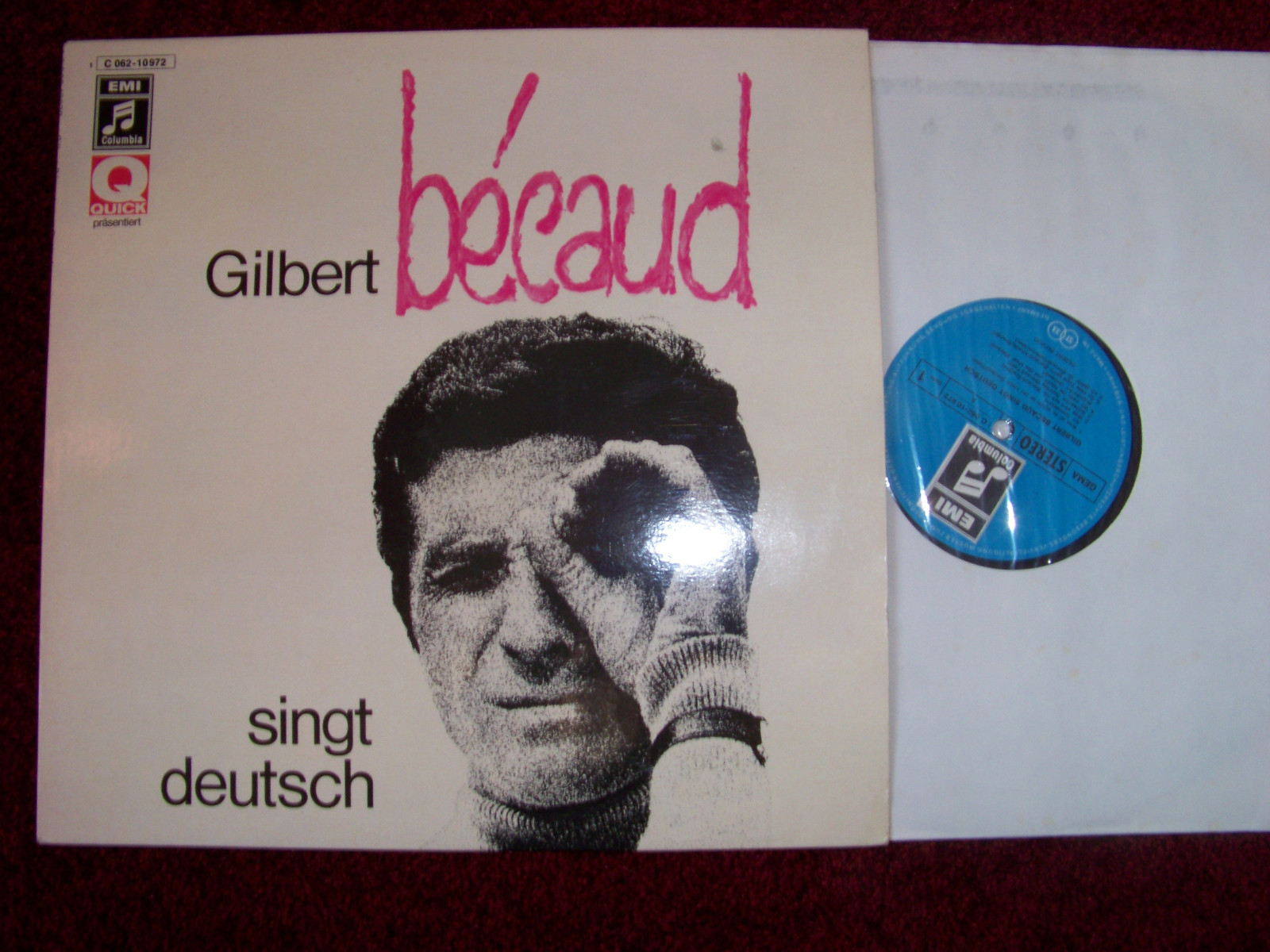 Gilbert Becaud – singt deutsch | EMI / Columbia LP