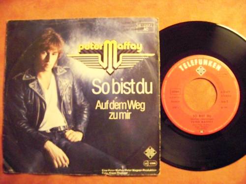 Peter Maffay – So bist du / Auf dem Weg zu mir · Telefunken · 7″-Single (1979)