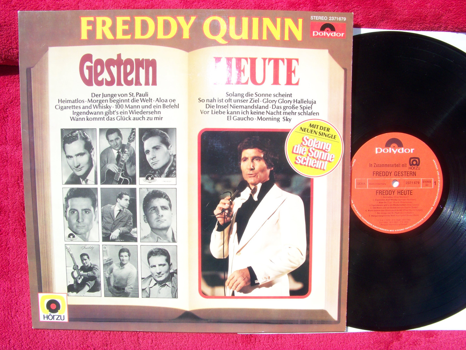 Freddy Quinn – Gestern - Heute | Polydor-LP