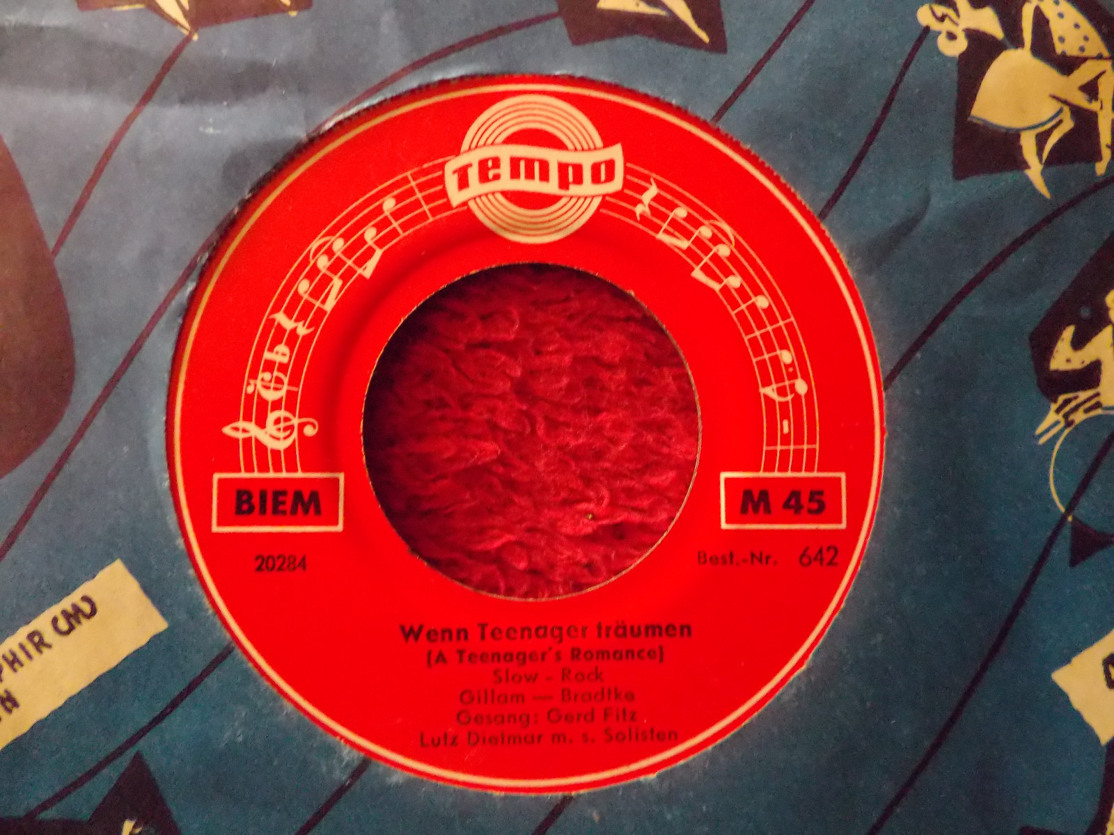 Gerd Fitz / Jenny Johnson – Wenn Teenager träumen / Chica Mexica (7″-Single)