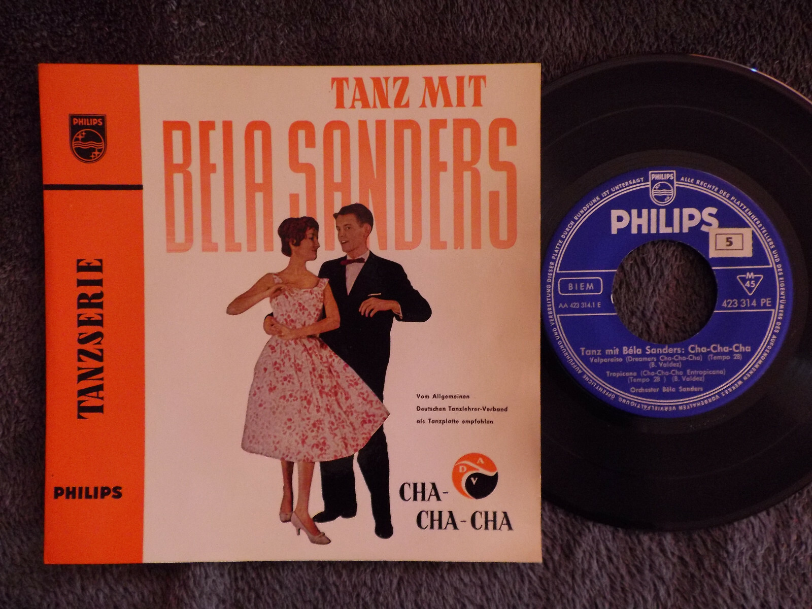 Bela Sanders – Tanz mit Bela Sanders: Cha-Cha-Cha (Philips, 1965)