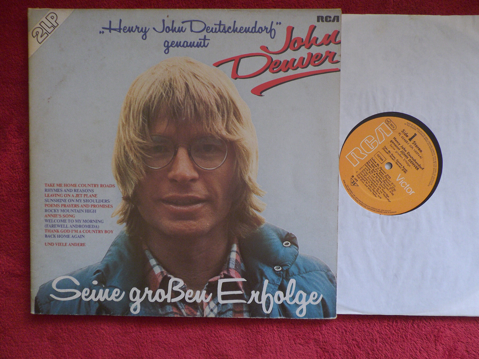 John Denver – Seine großen Erfolge | RCA Records, D-LP, 1978