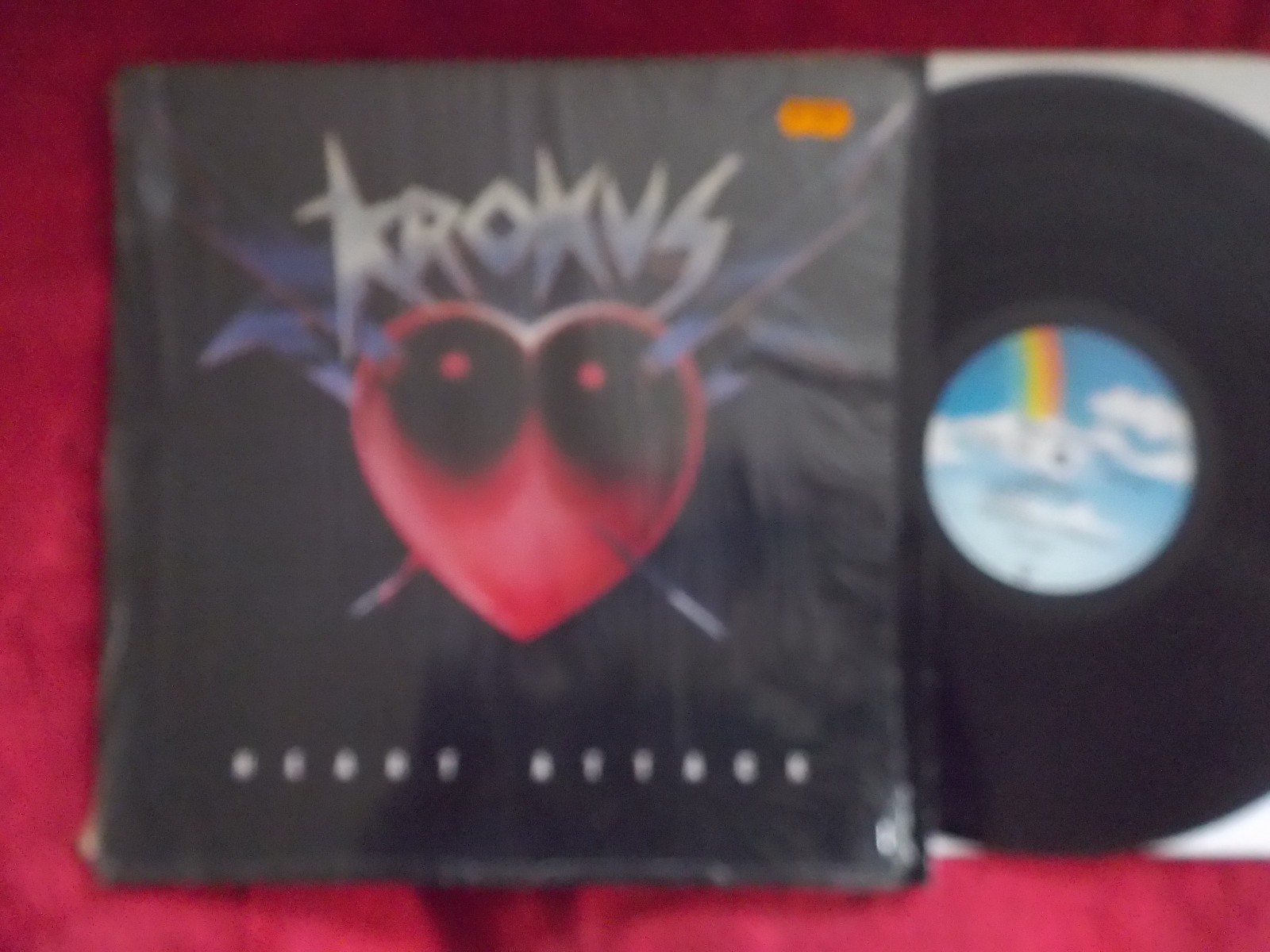 Krokus – Heart Attack | MCA Records 255 388-1, LP, Deutschland 1988