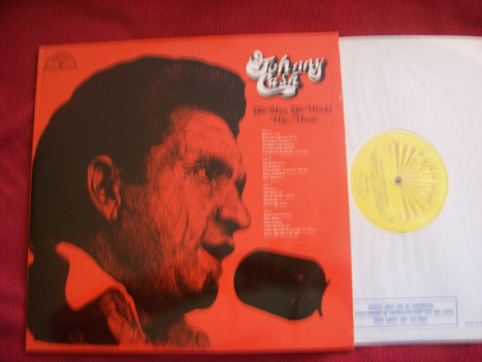 Johnny Cash – The Man, the World, His Music | Sun Records 6641008 | Doppel-LP