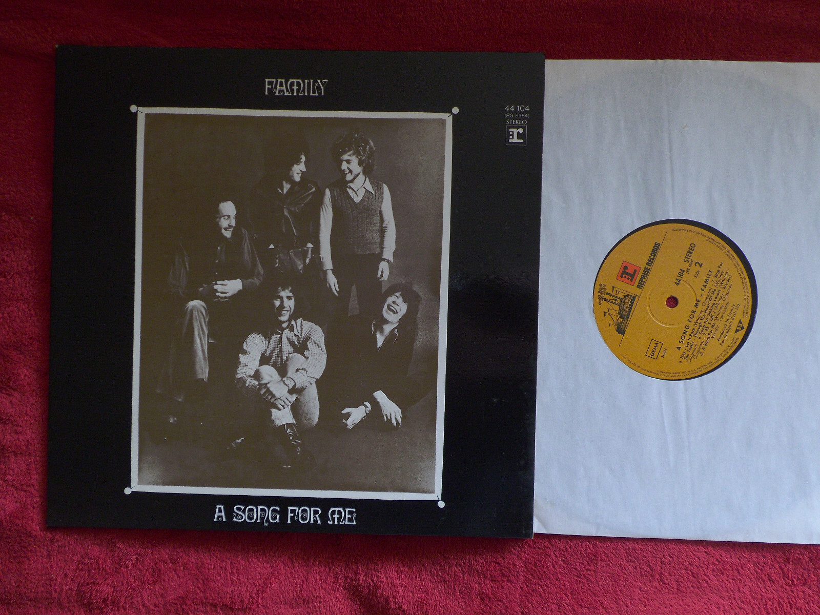Family – A Song for Me, Reprise Records 44 104, LP