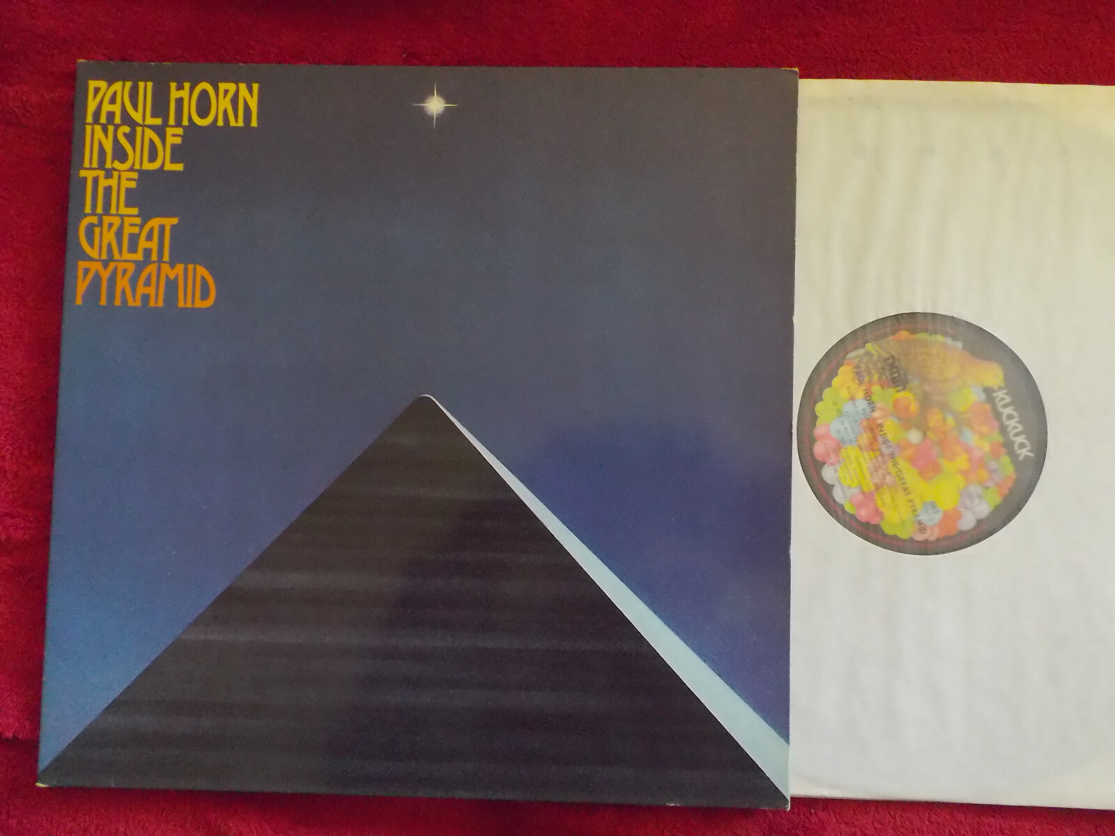 Paul Horn – Inside the Great Pyramid | Kuckuck Records 060/061 | D-LP, Deutschland, 1983
